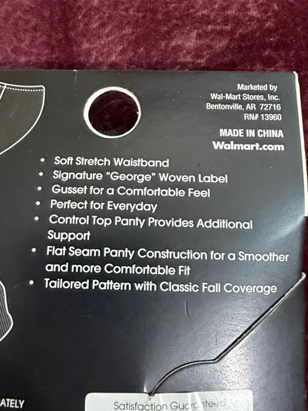 George Black Classic Rib Tights NEW Size 3 Control Top